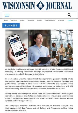 White Force Accelerates HR Transformation with AI-Powered Solutions